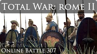 Total War Rome 2 Online Battle Video 307 [upl. by Neelehtak22]