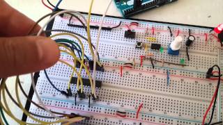 Max7219 amp 4 digit 7 segment display [upl. by Aisayt]