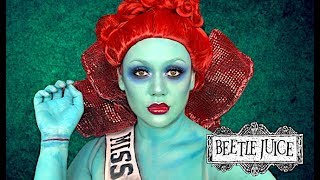 MISS ARGENTINA BEETLEJUICE MAKEUP TUTORIAL [upl. by Rolfston]