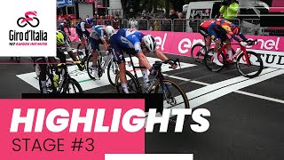 Giro dItalia 2024  Stage 3 Highlights [upl. by Alaehs419]