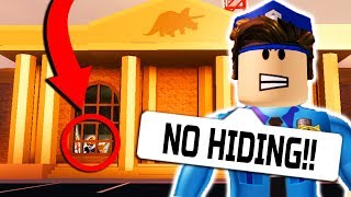 HIDE AND SEEK IN JAILBREAK MUSEUM Roblox with PrestonPlayz Walle Shane [upl. by Hammerskjold931]