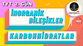 2 İnorganik ve Organik Bileşikler  Karbonhidratlar  9 Sınıf  2023 TYT Biyoloji Kampı 2 Gün [upl. by Tanitansy159]