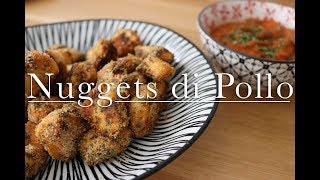 Nuggets di Pollo al Forno  con salsa di pomodori arrostiti  CasaSuperStar [upl. by Eatnoj122]