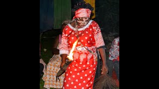 Bwiti iboga Elombo initiation mama Aline  Gabon [upl. by Linnet]