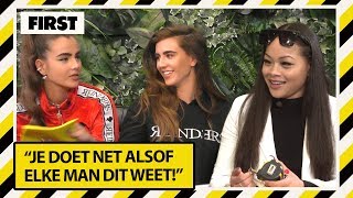 LAUWTJE ZUSJES REINDERS en AMBER DELIL schatten lengte MANNELIJK GESLACHT  FIRST LIVE [upl. by Arabel73]