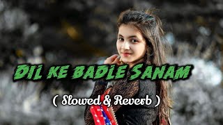 Dil ke badle Sanam Slowed Reverb songs  new Hindi songs  new slowed and Reverb songs lofi song [upl. by Darla]