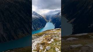 Panoramic view from Olpererhütte bridge austria [upl. by Gelman653]