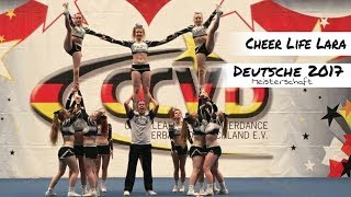 Deutsche Meisterschaft CCVD  Cheer Life Lara [upl. by Mchale626]