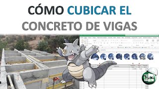 🚧CUBICAR CONCRETO VIGAS Planilla versión 20🌐📈 [upl. by Allenad]