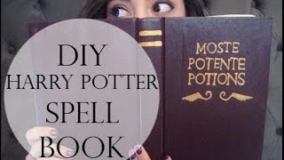 DIY Harry Potter Spell Book [upl. by Rotkiv861]