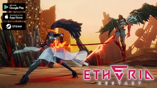 伊瑟 Etheria Restart PC Gameplay CBT  Turnbased RPG [upl. by Ecyak]