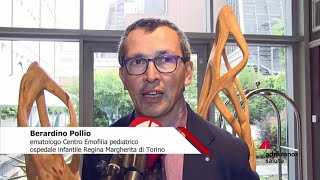 Emofilia Pollio Città della Salute Torino “Per i giovani fondamentale l’attività fisica con [upl. by Nahshu112]