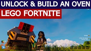 How to Unlock amp Get the OVEN in Lego Fortnite [upl. by Geri]