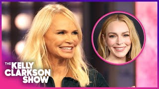 Kristin Chenoweth Talks Lindsay Lohan Christmas Movie Texas Wedding amp Return To Broadway [upl. by Gypsy504]