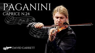 PAGANINI Caprice no 24  David Garrett [upl. by Etty]