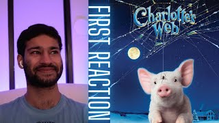 Watching Charlottes Web 2006 FOR THE FIRST TIME  Movie Reaction [upl. by Clari]