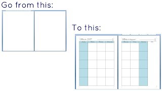 DIY How to Make Your Own Monthly Planner in Word [upl. by Cymbre]