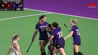 Field Hockey Amherst vs WPI Highlights 91124 [upl. by Frohne757]