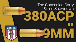 380 ACP vs 9mm Is 380 Underpowered for EDC [upl. by Aisatana]