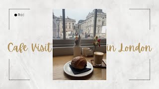 【Cafelog】ロンドン限定！お洒落カフェチェーンに行ってみたCafe Visit in London [upl. by Alyahc]