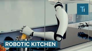 Robotic Chef Does All The Cooking For You [upl. by Adeuga]