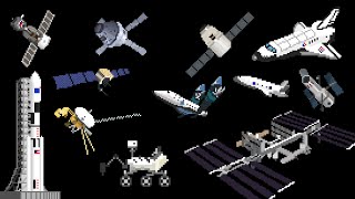 Spacecraft  Space Vehicles amp Spaceships  The Kids Picture Show Fun amp Educational Learning Video [upl. by Past]