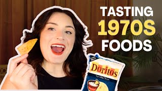 Tasting 70s Food Iconic Snacks and Meals from the 1970s [upl. by Eimarrej]