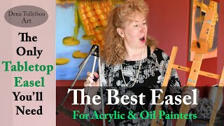 The Best Easel For Acrylic Painting amp Oil Painting Tabletop Easel Reviews [upl. by Andria]