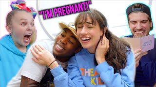 TELLING MY FRIENDS IM PREGNANT WITH TWINS [upl. by Waiter]