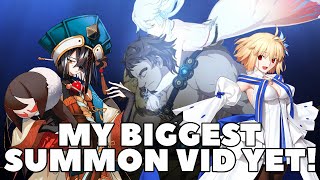 FGOs 7th Anniversary Summons Destiny Summon GSSR and Arcueid Summons My BIGGEST SUMMON VID YET [upl. by Dlared303]