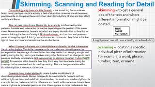 IELTS Reading Skills How To Skim Scan and Read for Detail Effectively [upl. by Christabelle]