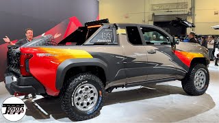 84 Toyota Tacoma TRD ProRunner Race Concept  SEMA [upl. by Elohcin243]