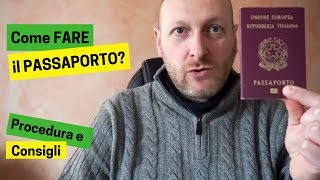 COME FARE il PASSAPORTO ELETTRONICO VALIDO 2023 [upl. by Konstance617]