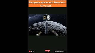 European spacecraft launches for ‘crash scene investigation’ of first planetary defense testShorts [upl. by Graeme]