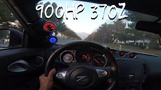 DRIVING A 900HP 370Z NEW FENDERS FOR MY NISMO [upl. by Yelsiap903]