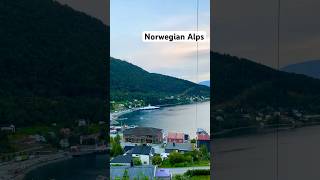 Hallstatt of Norway alps fjords lyngseidet placesthatdontfeelreal mountains nature village [upl. by Ielerol]