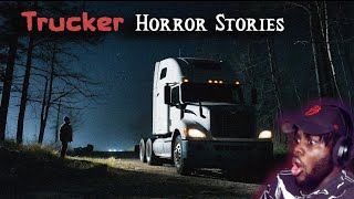 3 Disturbing TRUE Trucker Horror Stories by Mr Nightmare REACTION [upl. by Oicneconi]