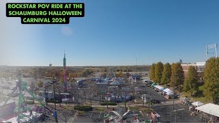 Rockstar POV Ride At The Schaumburg Halloween Carnival 2024 [upl. by Anchie]