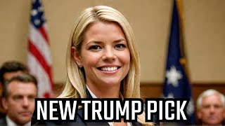 Pam Bondi Takes Gaetzs Place as Trumps TOP Attorney General Pick [upl. by Egres]