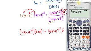 ⚗️ Finding the H₃O⁺ of a Weak Acid Solution [upl. by Rodney385]