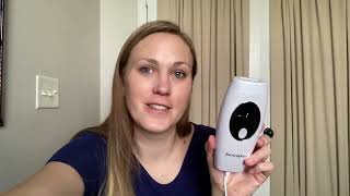 Review Part 1 of the 5minskin Hair Laser Removal Handset 20  The Ultimate Skincare Routine [upl. by Yennej887]