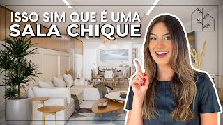 8 DICAS VERDADEIRAS PARA DEIXAR SUA SALA ELEGANTE  Aplique essas dicas para ter uma sala chique [upl. by Fanning]