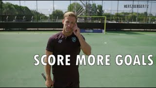 Score more goals with these 3 tips Hertzberger TV Field Hockey tutorial [upl. by Gilliam]