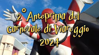 Carnevale di Viareggio 20242°Anteprima del Carnevale di Viareggio ediz2024 [upl. by Oringas]