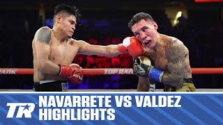 10 Minutes Of The Best Punches Emanuel Navarrete Landed On Valdez In Classic Fight  HIGHLIGHTS [upl. by Yenaffit448]