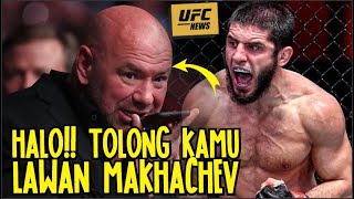 TOLAK DUEL MELAWAN MAKHACHEV🔥DANA WHITE MARAH BESAR DENGAN PETARUNG INI [upl. by Kimberlee770]