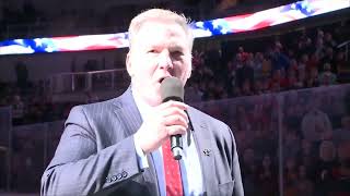 Jim Cornelison – National Anthem at the Indy Fuel 1222022 [upl. by Hax]