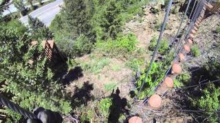 Cliffside Zipline Tour in Idaho Springs 2014  New Elements [upl. by Saucy514]