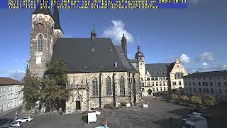 Webcam Marktplatz Köthen Zeitraffer vom 20241011 [upl. by Neit]