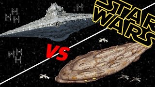 Assertor Super Star Destroyer vs Viscount Star Defender  Star Wars Who Would Win [upl. by Rupert]